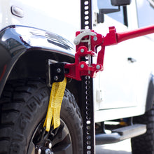 Load image into Gallery viewer, Jack Mate Wheel Lifter - Ultimate Tool for 4WD Tyre Recovery Lift Capacity: With a lift capacity of 5000 LBS/2273 KGS, the Jack Mate Wheel Lifter is powerful enough to handle most 4WD vehicles. Weighing just 2kg, this tool is lightweight and portable The high-quality nylon coating on the Tire Hook ensures that your wheels are protected from tool damage during the lifting process. Scratch Protection: The pad on the rear of the Wheel Lifter prevents scratches on your wheels, keeping them in good condition.