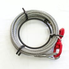 Load image into Gallery viewer, George4x4 Manual Wire Rope Pulling Winch is a versatile and robust solution for pulling, lifting, lowering, and securing tasks. With a 2400kg pulling capacity and 1600kg lifting capacity, this winch is designed for efficiency and durability. Features: Operates with a 10-meter steel cable and extendable lever Overload protection and safety catch on the hook for enhanced safety Low maintenance design with easy servicing Specifications: Pulling Capacity: 2400kg Lifting Capacity: 1600kg Rope Diameter: 11mm Cabl