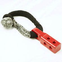 Load image into Gallery viewer, George4x4 EZFit Recovery Hitch RED with 22000kg Soft Shackle Long Neck George4x4 Suit for Soft Shackle and Steel Shackle