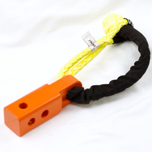 Combo: Orange SK+  Hitch  +  Soft Shackle 16000kg  Tow Bar Snatch Recovery