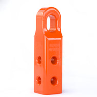 Long Body Orange EZFit Recovery Hitch with Big Oval Eyelet Hole for Soft Shackle & Steel Shackle