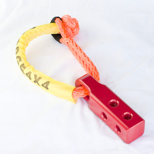Hitch & Soft Shackle Combo: Soft Shackle 18000kg Orange + Long Body EZFit Hitch