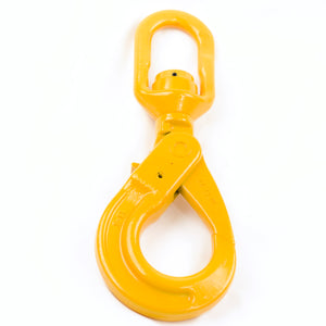 G80 Swivel 13mm Self Locking Safety Hook, Grade 80 Chain Lifting Sling Components