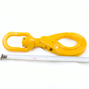 G80 Swivel 13mm Self Locking Safety Hook, Grade 80 Chain Lifting Sling Components