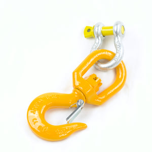 Excavator Hook Kit 2T, Swivel Hook 8mm +Bow Shackle 2ton