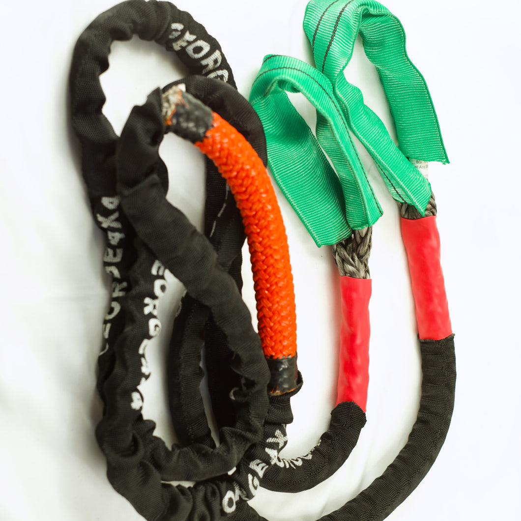 TriShield Bridle Rope 13200kg made in Australia by george4x4 recovery gear