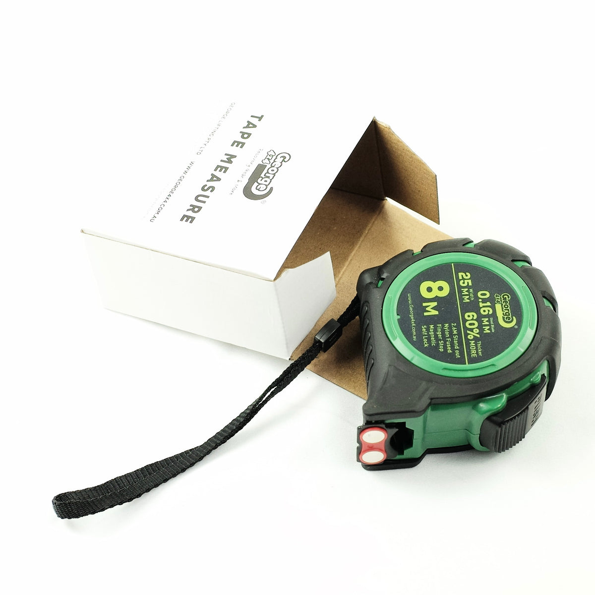 George4x4 Measuring Tape – Heavy Duty 8m – George4x4 4WD Recovery Gear