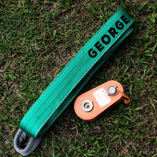 Load image into Gallery viewer, DSB22 Dingo Snatch Block + 60mm Narrow Tree Protector Combo – No Shackle Needed Setup