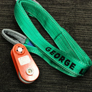 DSB24 GEN2 Dingo Snatch Block with Narrow Tree Trunk protector