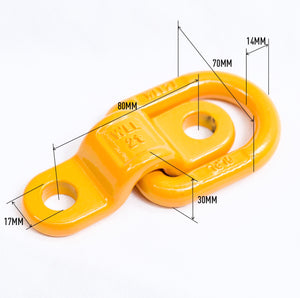 Bolt on Lifting Point WLL 2T Lifting ( LC 4000kg) D Ring Tie Down George 4x4