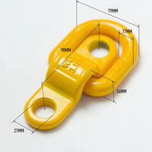 Load image into Gallery viewer, Bolt on Lifting WLL 3.15ton LC: 6.3ton ( 6300kg ) D Ring Tie Down Point George Lifting