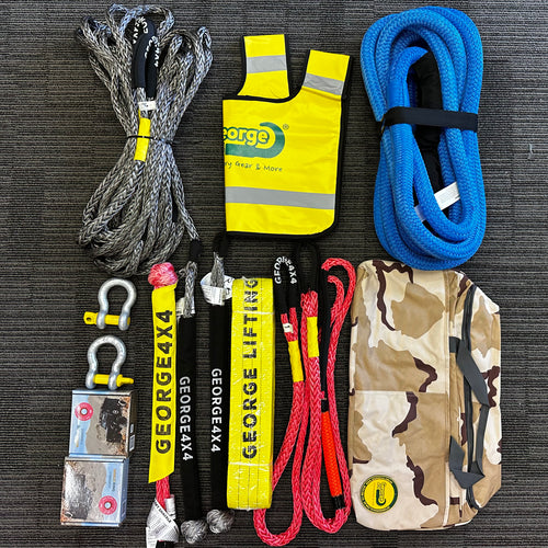George4x4 Heavy Duty Recovery Kit (13pcs) Deluxe Version