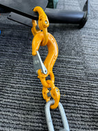 868HEH30 8mm Hammerlock + 6mm Hook + 8mm Hammerlock for Trailer Safety Chain/Caravan Towing