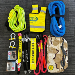 George4x4 Heavy Duty Recovery Kit (13pcs) Deluxe Version