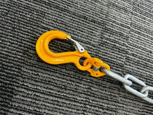 Load image into Gallery viewer, 868HEH30 8mm Hammerlock + 6mm Hook + 8mm Hammerlock for Trailer Safety Chain/Caravan Towing