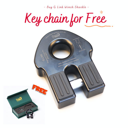 G Link 4WD Recovery Winch Link, Ideal for Soft Shackle & Winch Rope