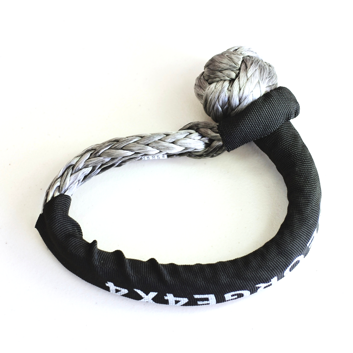 4WD Recovery Combo Kit: 14mm*18000kg Bridle (equalizer) Rope + Soft sh ...