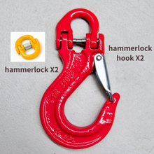 Load image into Gallery viewer, HLC35 - G80 Hammerlock Hook+ Hammerlock for Trailer/Caravan Towing 2pcs