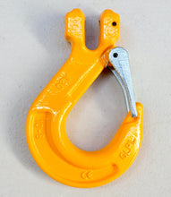 Load image into Gallery viewer, Grade 80 Clevis Sling Hook 10mm WLL 5.3ton with Safety Latch