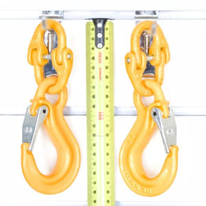 Hammerlock + Eye Hook for Trailer Safety Chain/Caravan Towing by George4x4 George Lifting