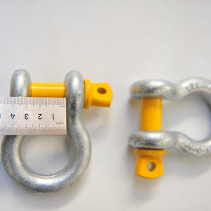 Equaliser Rope Combo: Bridle Rope(equalizer) 11mm*11000kg + 2*Rated Steel Shackles, 4WD Recovery Gear 4x4 offroad