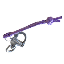 Load image into Gallery viewer, Snap Hook Shackle with Purple Soft shackle, Quick Release Hook