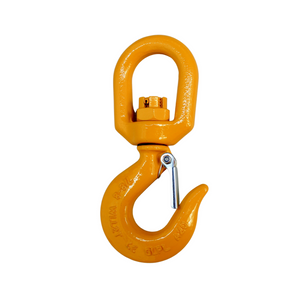 G80 Swivel Hook with Latch 7/8mm WLL 2.0ton, Grade 80 Chain Lifting Sling Components