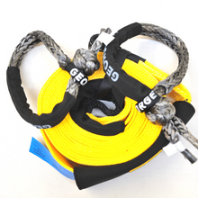 Load image into Gallery viewer, 4WD Recovery Kit: Snatch Strap 11000kg + 2*Soft Shackles 19800kg