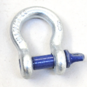 The shackle is an essential item for vehicle recovery. Breaking load testing: over 6 times working load limit Made with drop-forged and Heat-treated high-tensile steel Marked with tracking code & Manufacturer code Compliant with AS/NZS2741.2002 Fitted with top-quality alloy steel pin. WLL 3250kg, Breaking strength 19500kg Weight: 0.6kg Diam: 16mm*19mm, Inside Width 28mm 