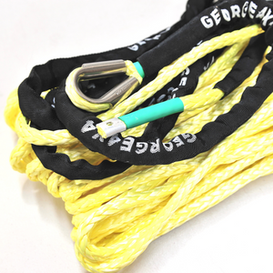 Winch Rope with SS Thimble Eye, 10mm*30m*9500kg, Australian Made, 4WD Recovery Gear 4x4 offroad