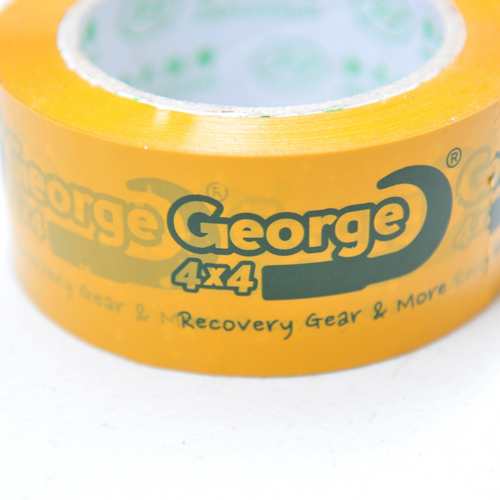 Brown Packing tape with George4x4 logo 48mm*100meters*45micron