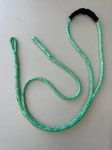 Hammocks Whoopie Sling   Description:  Made with UHMWPE rope, well known as Dyneema/Spectra/Amsteel Adjustable in lengths to adapt to loads of various sizes Slides smoothly under no tension and locks tightly with weights added  Super easy to install, one piece Light and waterproof  For hammock & outdoor camping Feature:  4mm purple, breaking force 1300kg 5mm light green, breaking 2500kg 6mm deep green, breaking 2800kg
