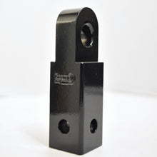 Load image into Gallery viewer, 1pc*Soft Shackle (Purple diamond), Australian made  11mm*60cm/65cm  Breaking Strength: 15000kg    1pc*Soft Shackle Hitch (Matte Black)  170mm  Breaking Strength: 20000kg    Features:  Hitch made of Aluminium Alloy T6, Light and convenient 50mm*50mm*170mm (170mm length) WLL 5000kg, Minimum Breaking test: 20000kg The hitch hole is smooth and round edge, friendly designed for Soft Shackle Can connect directly with soft shackles and D shackles