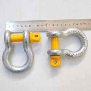 Equaliser Rope Combo: Bridle Rope(equaliser) 12mm*13200kg + 2*Rated Steel Shackles, 4WD Recovery Gear 4x4 offroad
