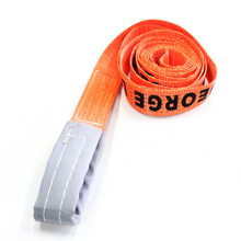 Load image into Gallery viewer, Quick lashing strap 3.5m with Single Loop for Car Carrying wheel Strap
