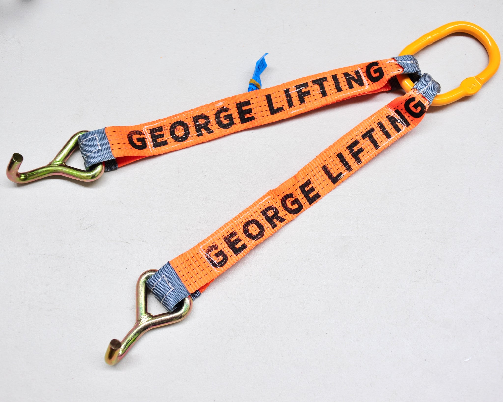 Tow Straps Car Carrying VE 2 leg Master Oblong link + J hook – George4x4  4WD Recovery Gear