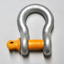 Load image into Gallery viewer, Rated Bow Shackle 2000kg 1/2&quot; 13mm for Trailer Safety Chain Yellow Pin