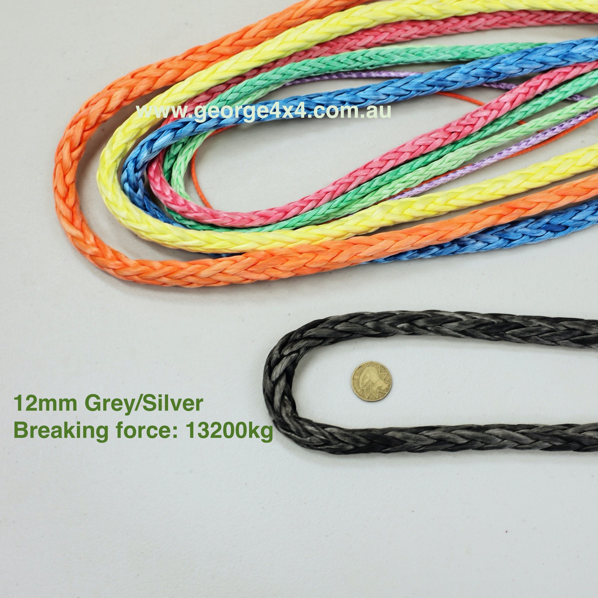 HMPE / UHMWPE Rope (Ropes only with No Splice) – George4x4 4WD Recovery ...