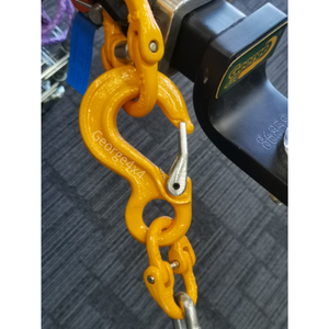 Hammerlock + Slip Hook for Trailer Safety Chain/Caravan Towing by George4x4 George Lifting