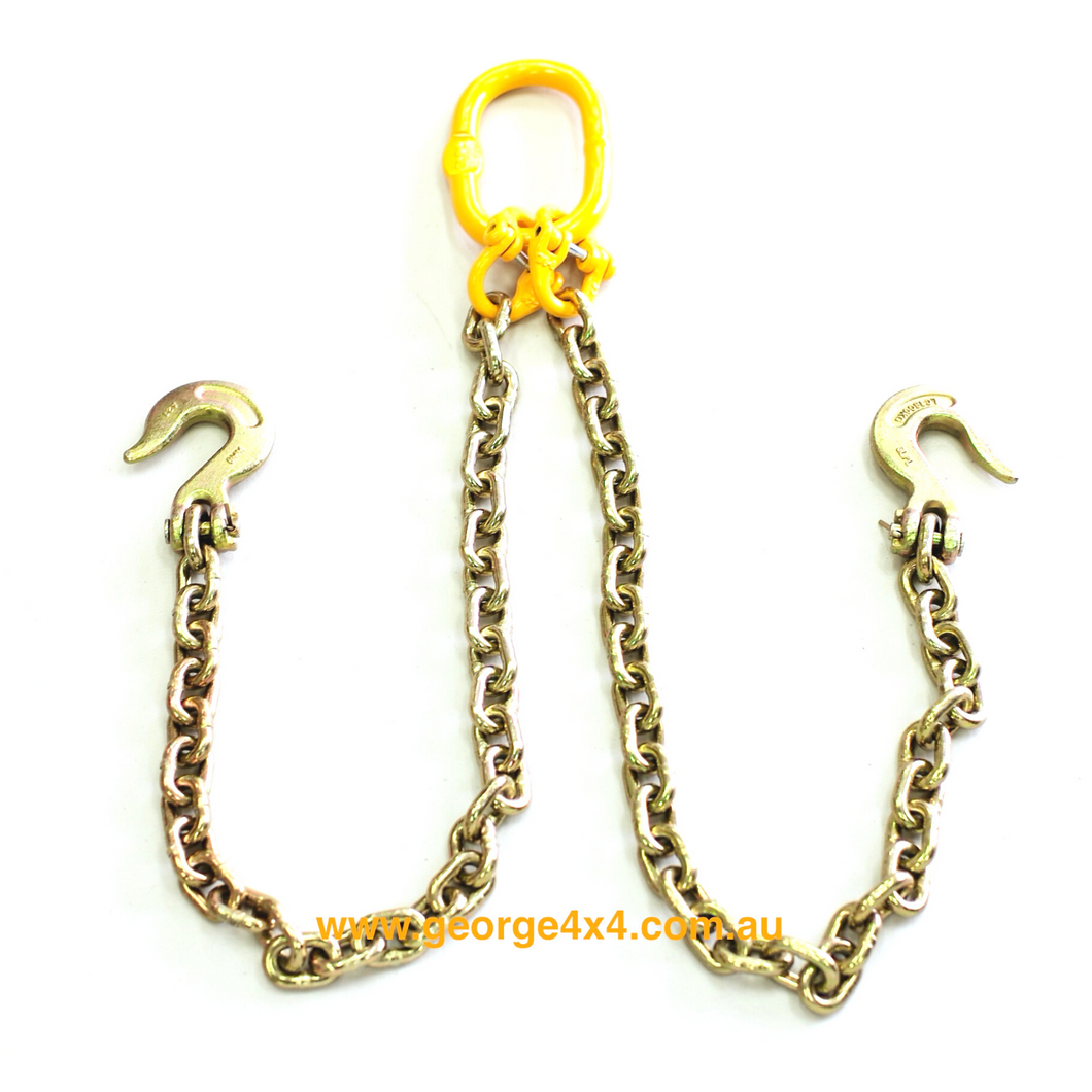 Chain Bridle 0.75m for Tow Truck Towing Accessories Grade 70 Clevis Tr –  George4x4 4WD Recovery Gear