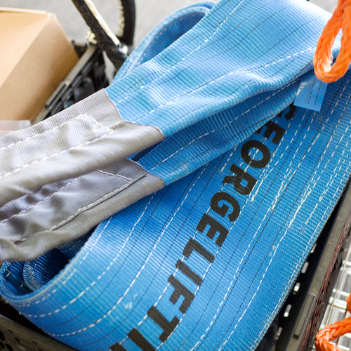 [Special Offer] Flat Webbing Sling WLL 8000kg (8T) 8:1 George Lifting Rigging