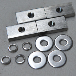 Channel Slot Nut M8 & M10 For Roof Rack Sliding Tie Down Bolts, with washers Marine Grade AISI316