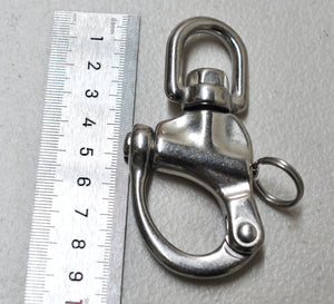 Quick Release Snap Shackle Hook, Fixed Type and Swivel Eye