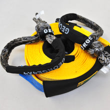 Load image into Gallery viewer, 4WD Recovery Kit: Snatch Strap 11000kg + 2*Soft Shackles 19800kg
