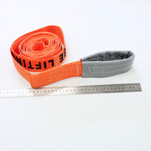 Load image into Gallery viewer, Quick lashing strap 3.5m with Single Loop for Car Carrying wheel Strap