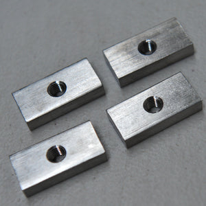 Channel Slot Nut M8 & M10 For Roof Rack Sliding Tie Down Bolts, with washers Marine Grade AISI316