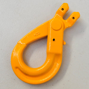 G80 Clevis Self Locking Safety Hook 7/8mm WLL 2.0ton, Grade 80 Chain Lifting Sling Components