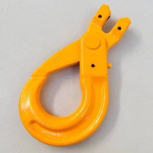 G80 Clevis Self Locking Safety Hook 13mm WLL 5.3ton, Grade 80 Chain Lifting Sling Components