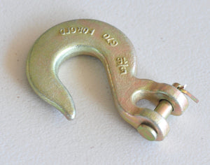 Grade 70 Clevis Slip Hook 6mm 8mm 10mm, Drop forged Heavy-Duty tie down transport winch lashing