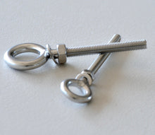 Load image into Gallery viewer, AISI316 Marine Stainless Steel Eye Bolt for Tie-Down Use, 6MM 8MM 10MM Long shank